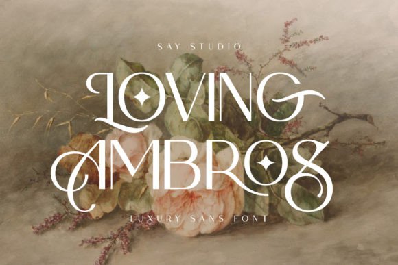 Loving Ambros Halloween font