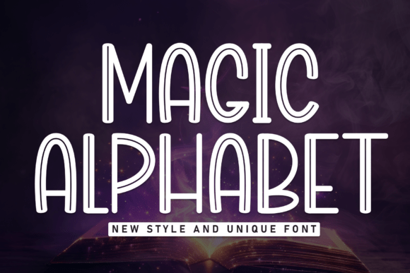 Magic Alphabet font sample