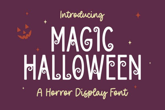 Magic Halloween Halloween font