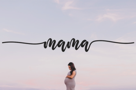 Mama free font