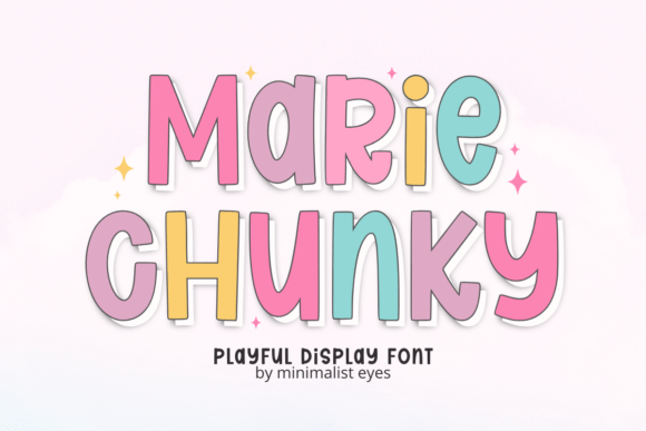 Marie Chunky bubble font