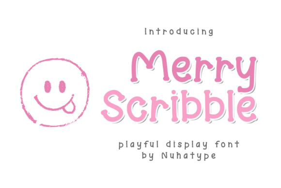 Merry Scribble Christmas font
