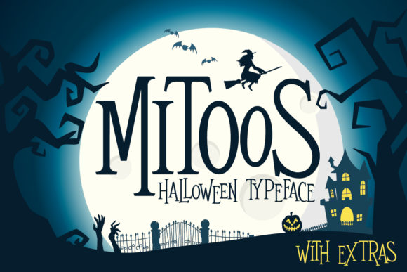 Mitoos Halloween Halloween font