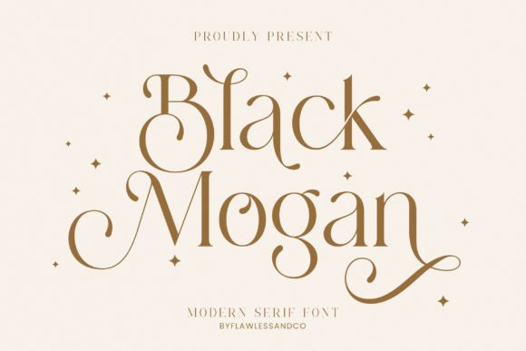 Black Mogan&nbsp; free font