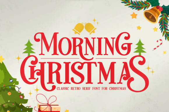 Morning Christmas Christmas font