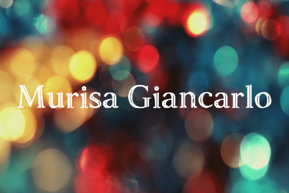 Murisa Giancarlo font sample