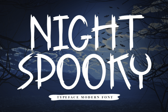 Night Spooky Halloween font