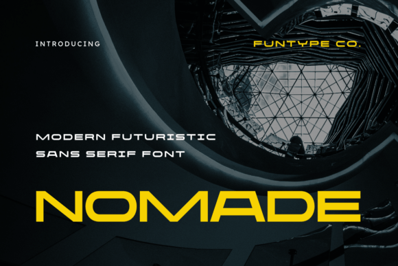 Nomade bubble font
