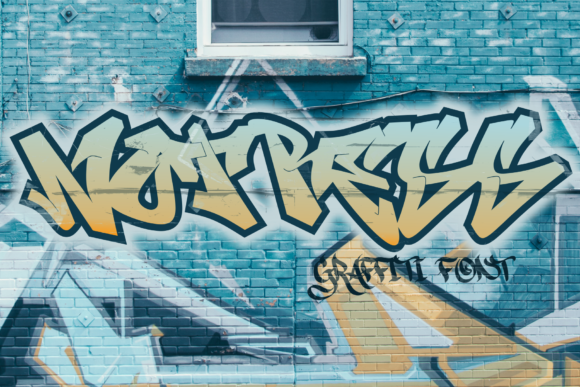 Notress tattoo font
