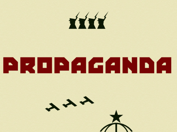 Propaganda tattoo font