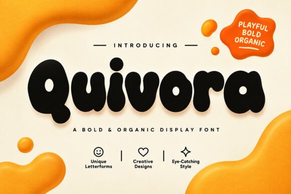 Quivora font sample