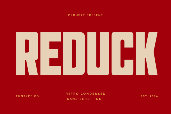 Reduck bubble font