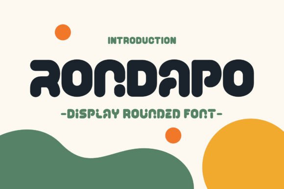 Rondapo font sample