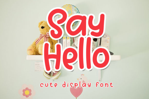 Say Hello free font
