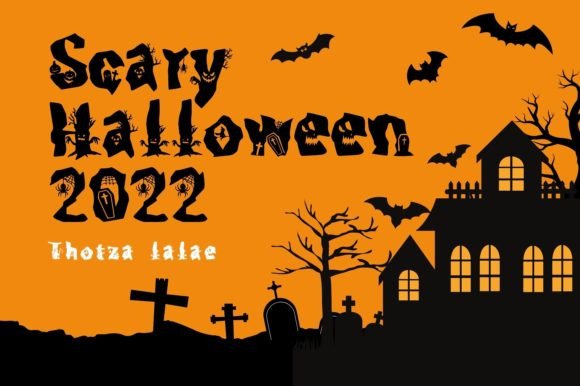 Scary Halloween 2022 Halloween font