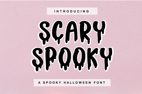 Scary Spooky Halloween font
