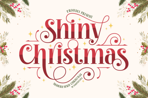 Shiny Christmas Christmas font