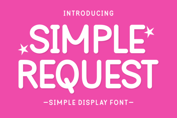 Simple Request Christmas font