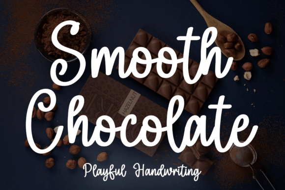 Smooth Chocolate font sample