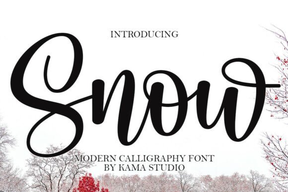 Snow Christmas font