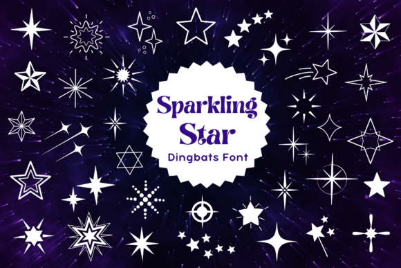 Sparkling Star Christmas font