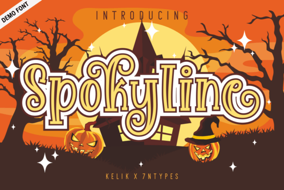 Spokyline Demo Christmas font