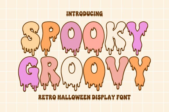 Spooky Groovy (Bold) Halloween font