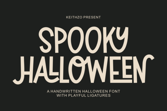 Spooky Halloween (Cricut-Optimized) Halloween font