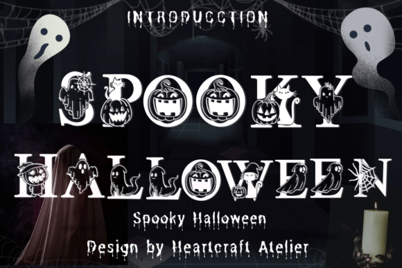 Spooky Halloween (Decorative Diary) Halloween font
