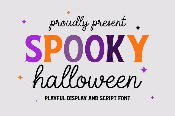 Spooky Halloween Duo Halloween font