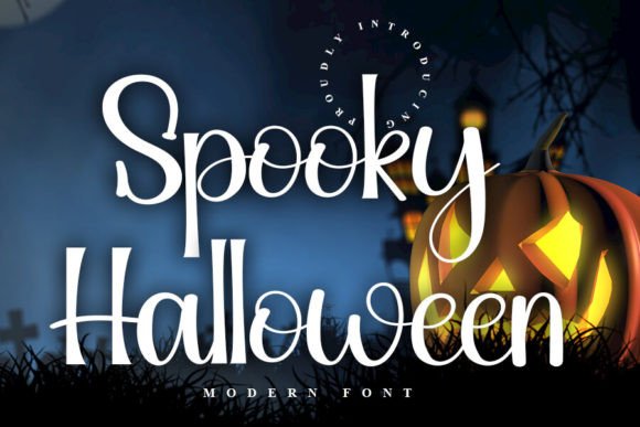 Spooky Halloween (Sweet Script) Halloween font