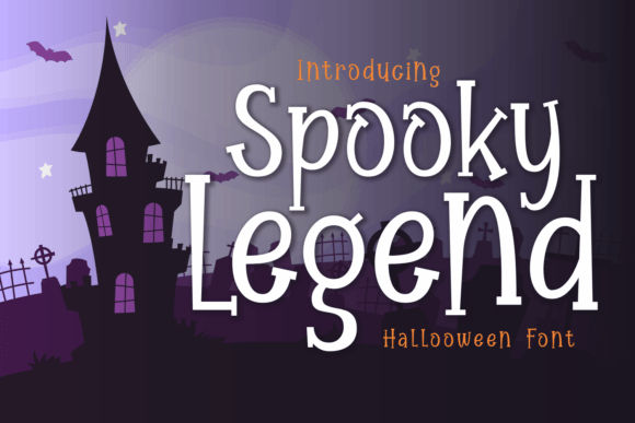 Spooky Legend Halloween font
