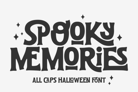 Spooky Memories Halloween font