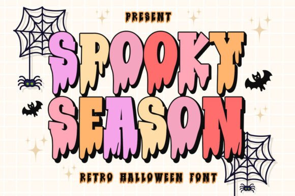 Spooky Season (Retro) Halloween font