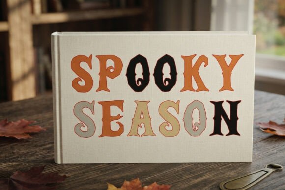 Spooky Season (Alphabet Pack) Halloween font