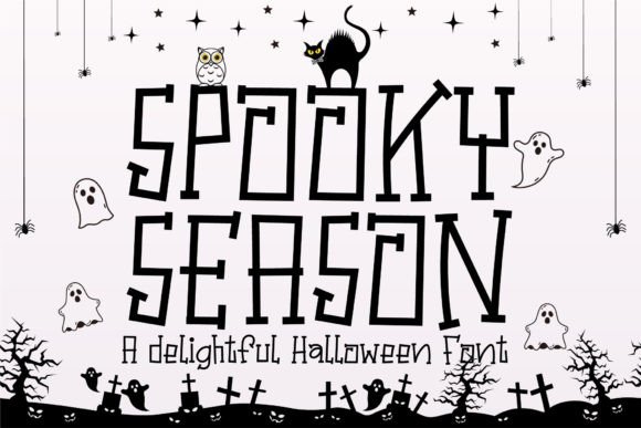 Spooky Season (Bewitching) Halloween font