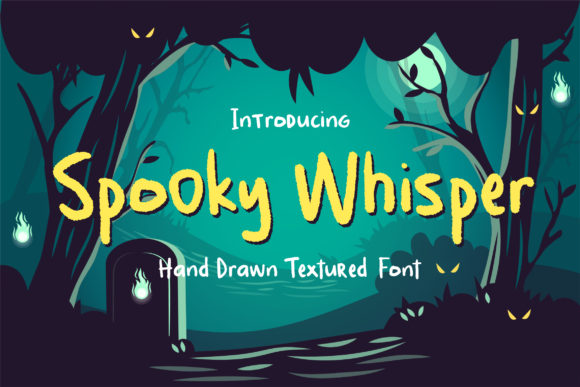 Spooky Whisper Halloween font