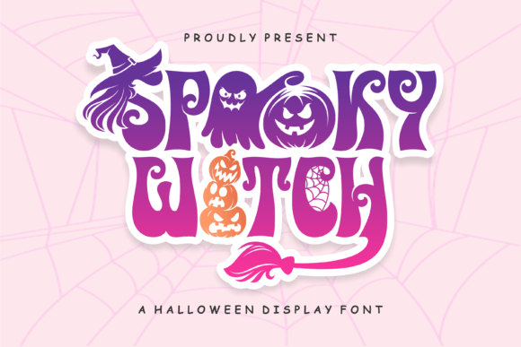 Spooky Witch Halloween font