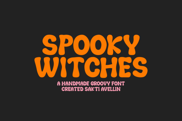 Spooky Witches Halloween font
