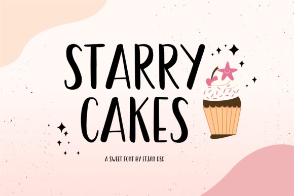 Starry Cakes free font