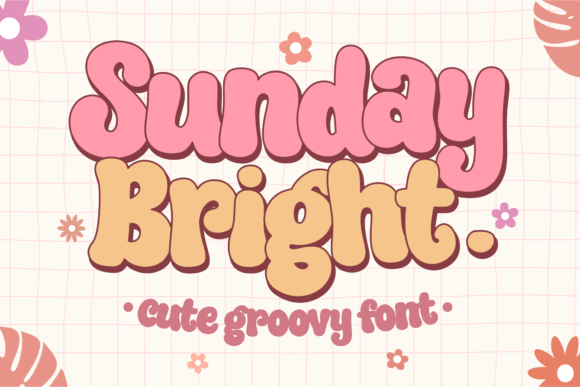 Sunday Bright bubble font