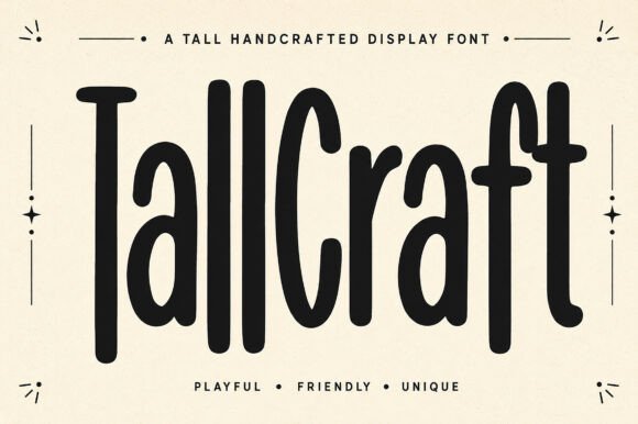 Tallcraft bubble font