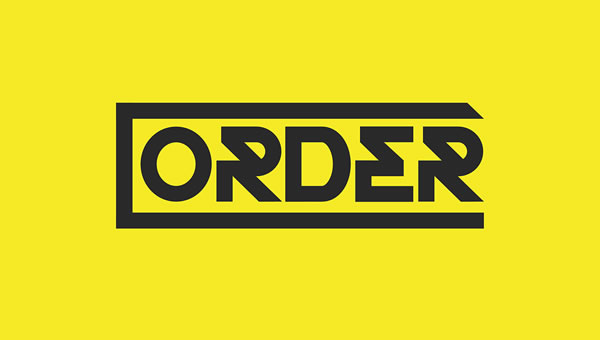 Order bubble font