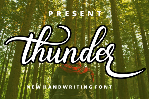 Thunder free font
