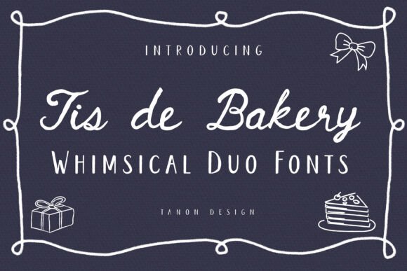 Tis De Bakery Christmas font