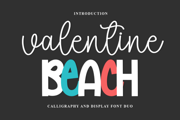 Valentine Beach Christmas font