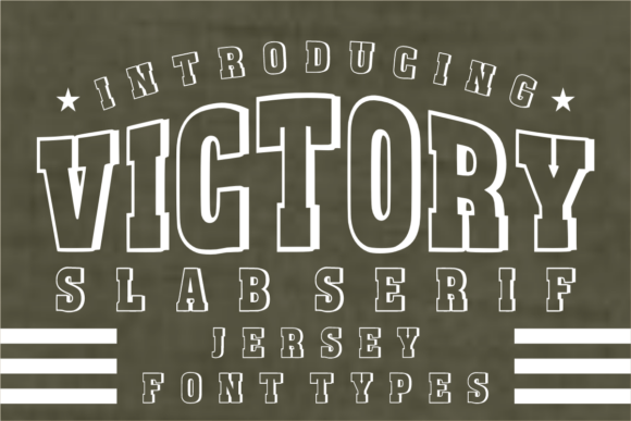 Victory tattoo font
