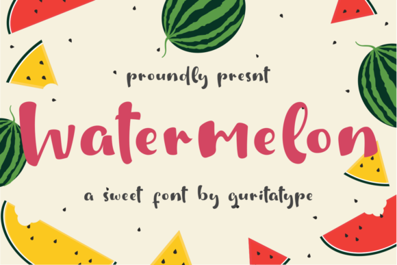 Watermelon free font