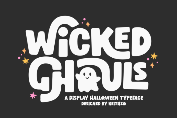Wicked Ghouls creepy horror font