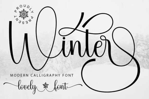 Winter Christmas font